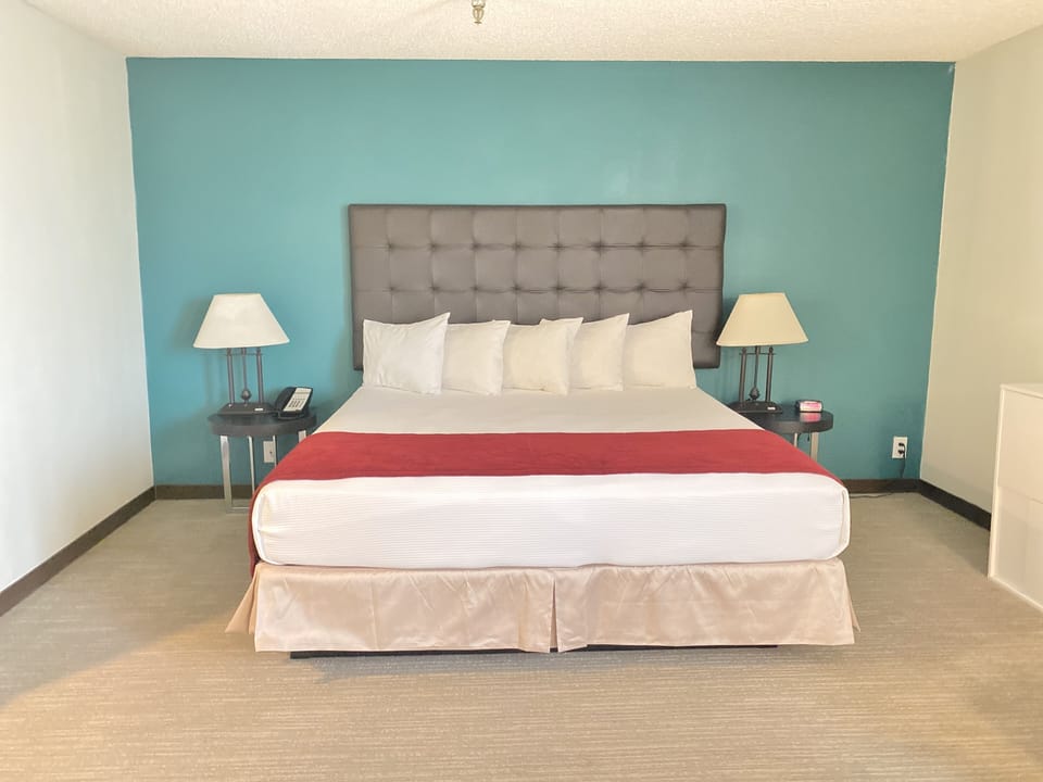 Bedroom. Interior and views may vary based on location and availability.