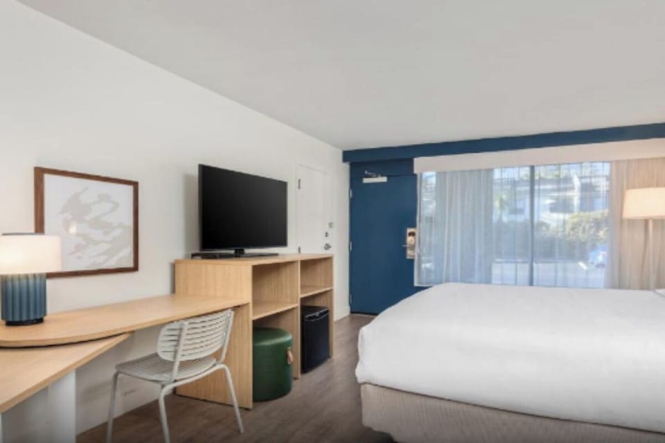 Bedroom. Interior and views may vary based on location and availability