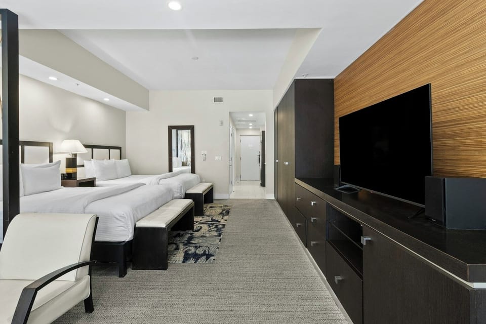 Bedroom. Interior and views may vary based on location and availability.