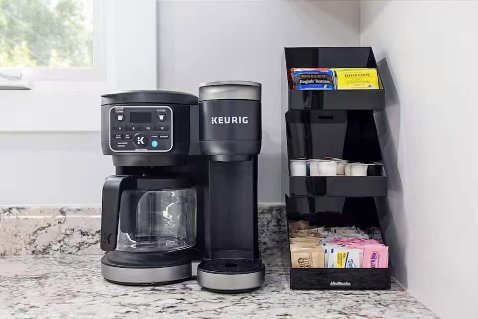 Fully Stocked Coffee Station | Everything You Need Before Heading Downtown