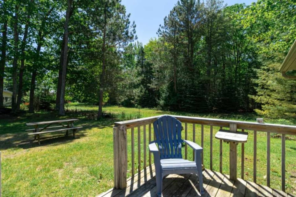 Exterior of Cabin #8 Patio