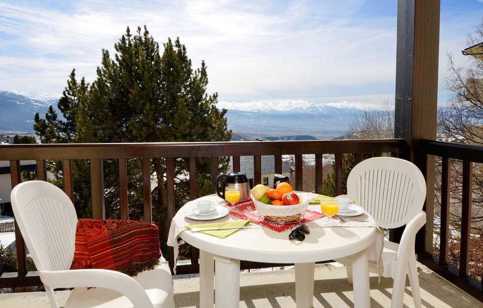 Get a breath of fresh air on your balcony. Views vary.
