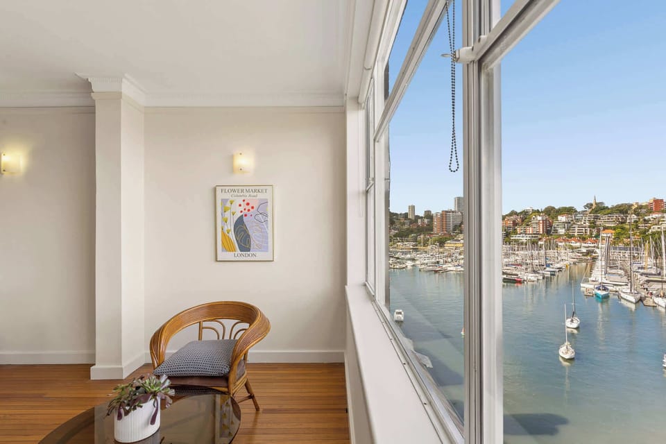 Living space with a view