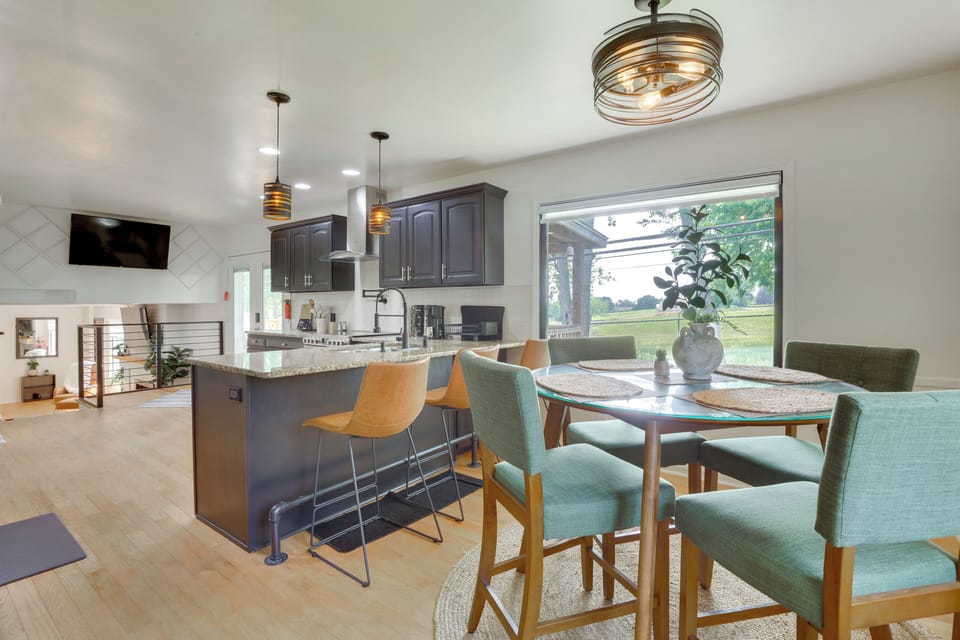 Property Interior | Multi-Level Home | Central A/C & Heating