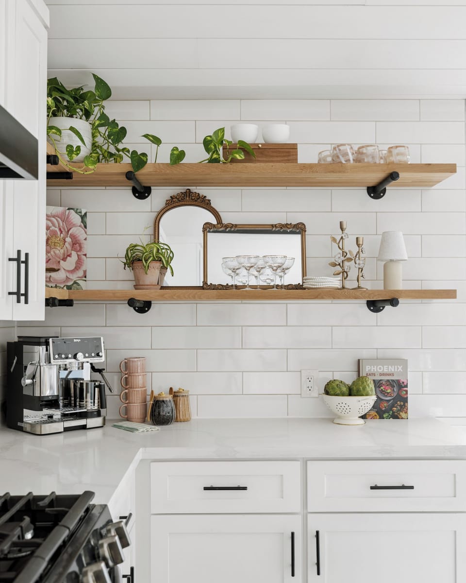 Anthropologie-inspired kitchen design