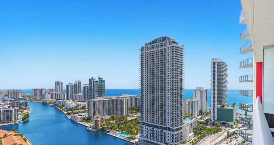 Apartment and balcony views 