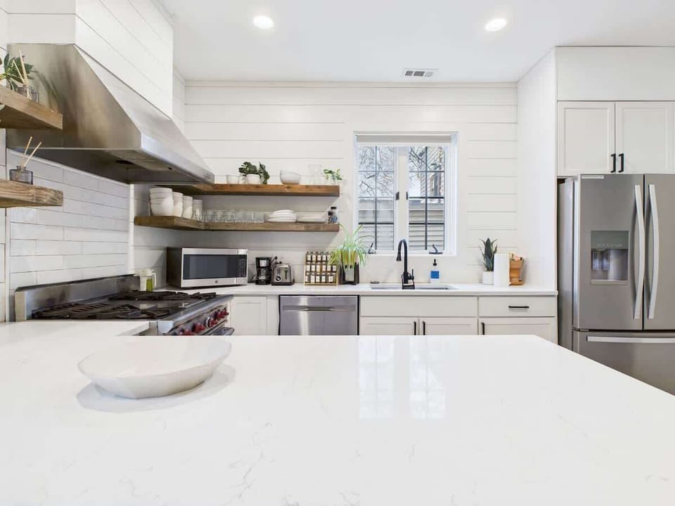 Chef's Kitchen: Modern design meets gourmet appliances for culinary adventures!