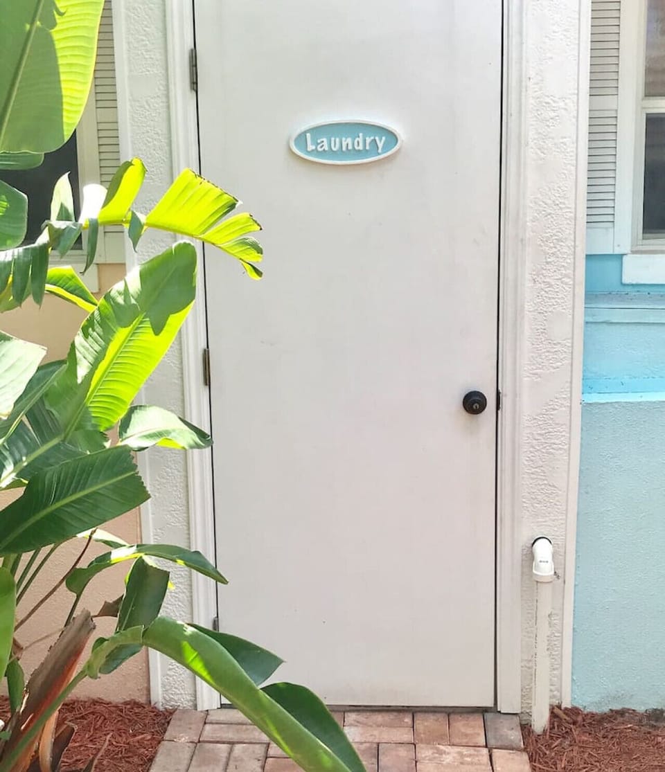 Two laundry rooms