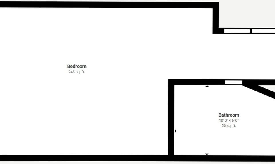 Studio Floorplan xx Square Feet