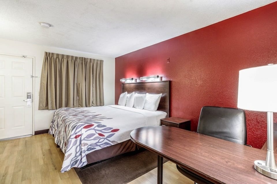 Bedroom. Interior and views may vary based on location and availability.