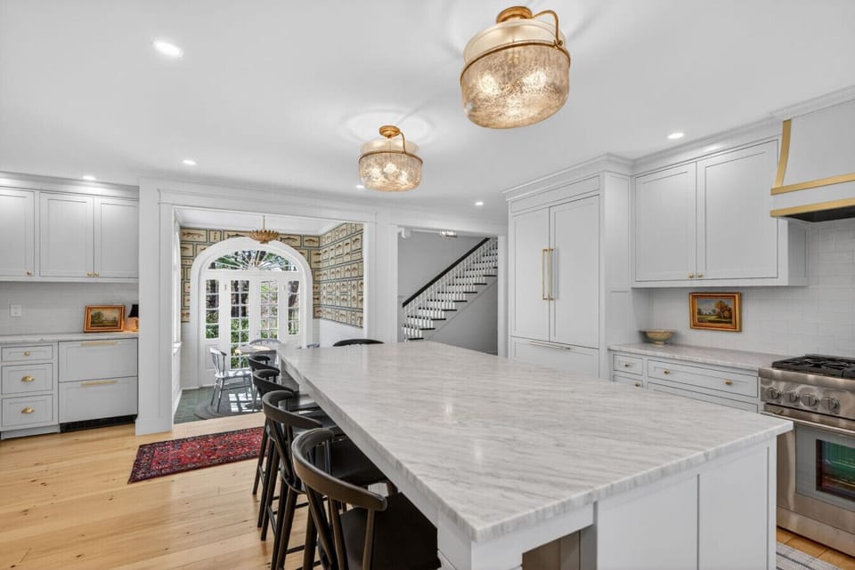 Kitchen - First Floor - Island - High End Appliances - Wet Bar