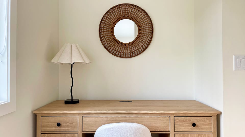 Master bedroom office 