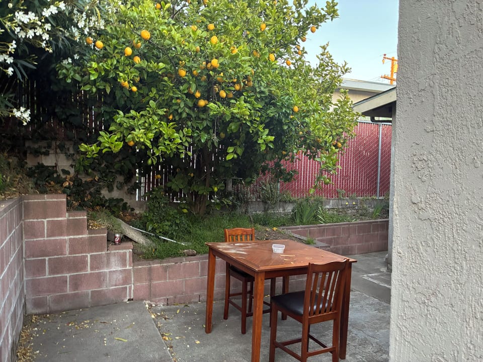 Outdoor dining