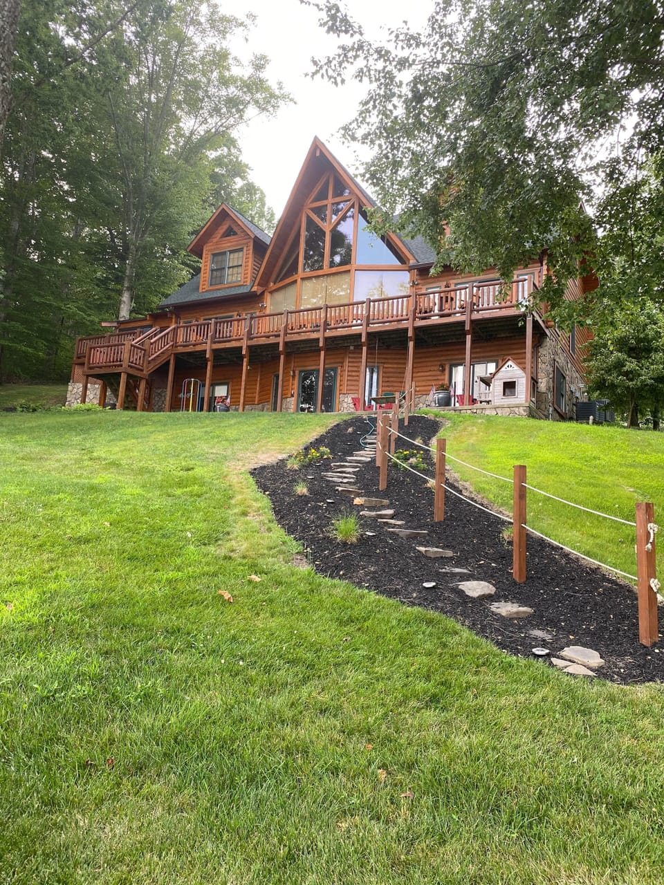 Walkway to Lake and Dock