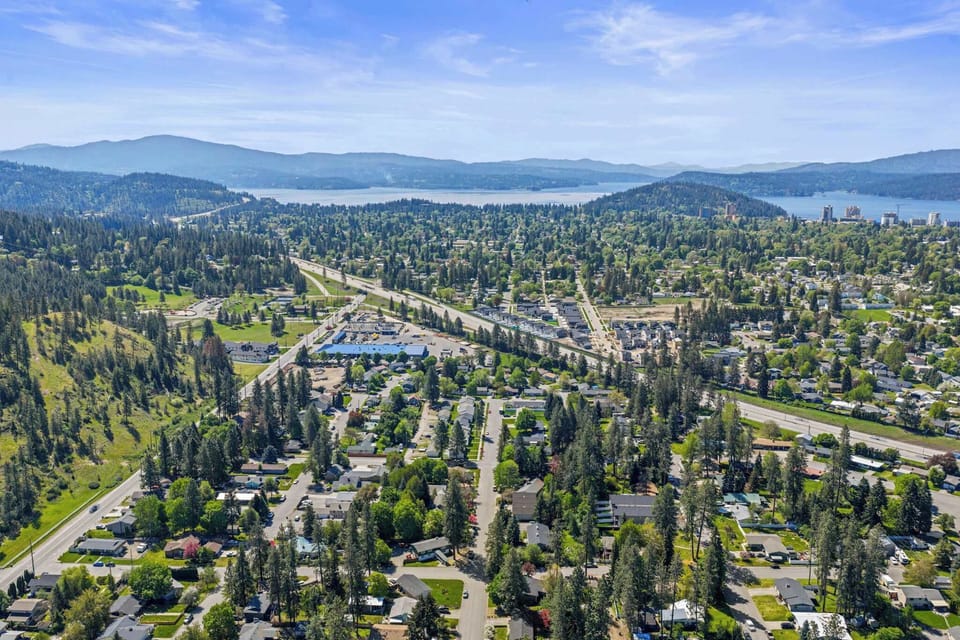 Take in the beautiful views of the surrounding area from above.