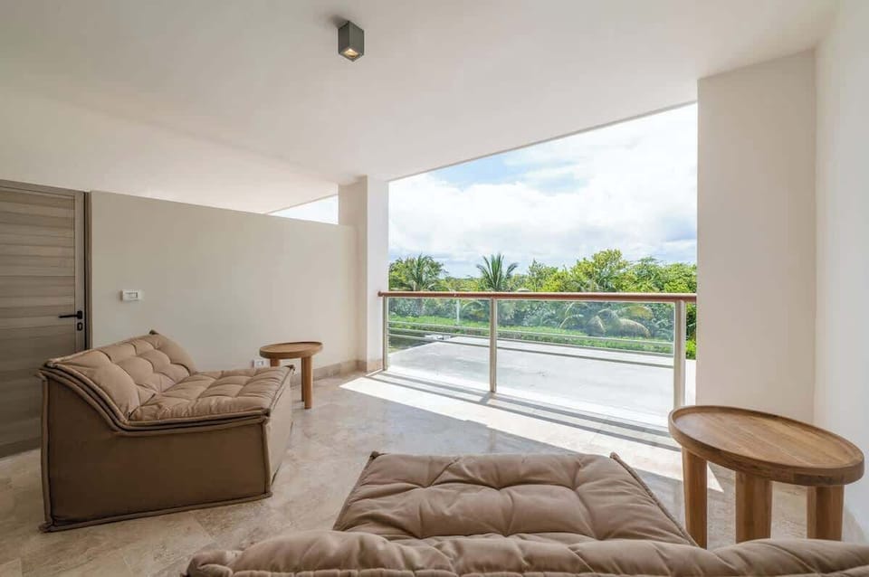 Private terrace jungle view