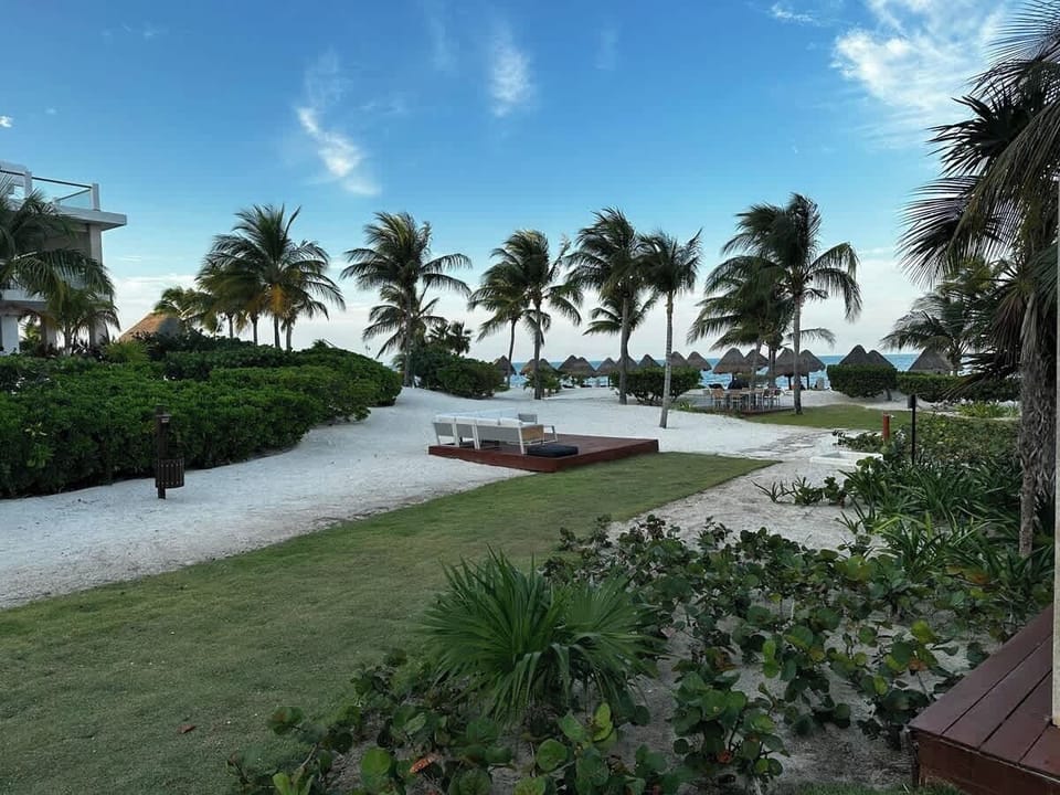 Outdoor social area