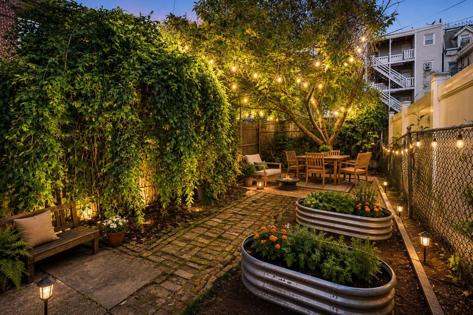 Outdoor dining
