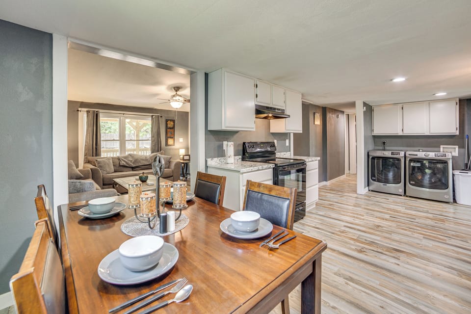 Dining & Kitchen Area | Mini-Split Heating & A/C Units