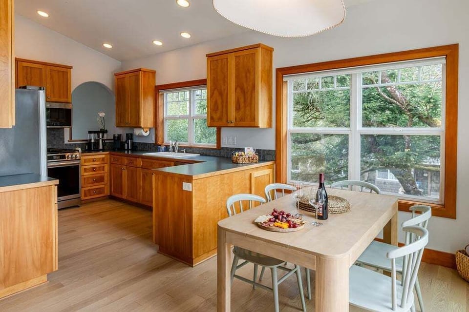 Open-concept kitchen and dining space perfect for shared meals and conversation