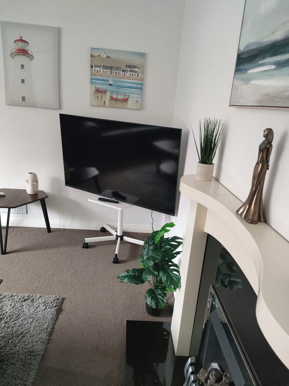 Living room 55 Roku