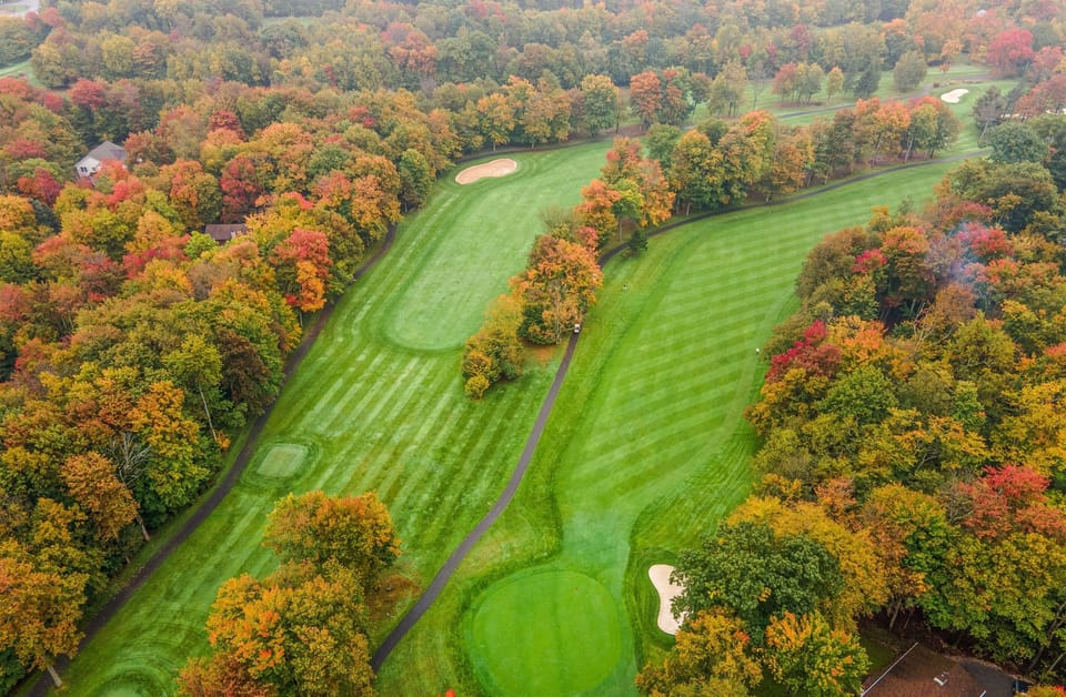 Get the clubs ready! Pocono Farms’ 18-hole, PGA-level golf course is the finest in the Northeast.