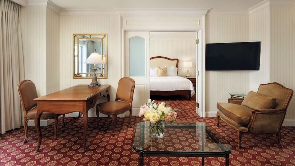 Bedroom. Interior and views may vary based on location and availability