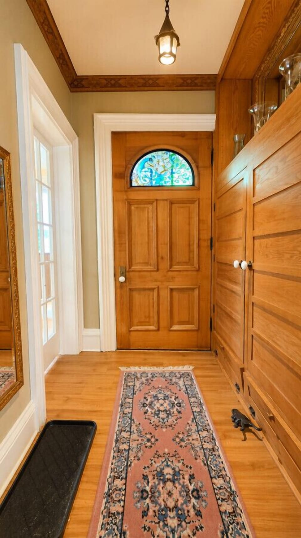 Main entry Foyer and coat closet