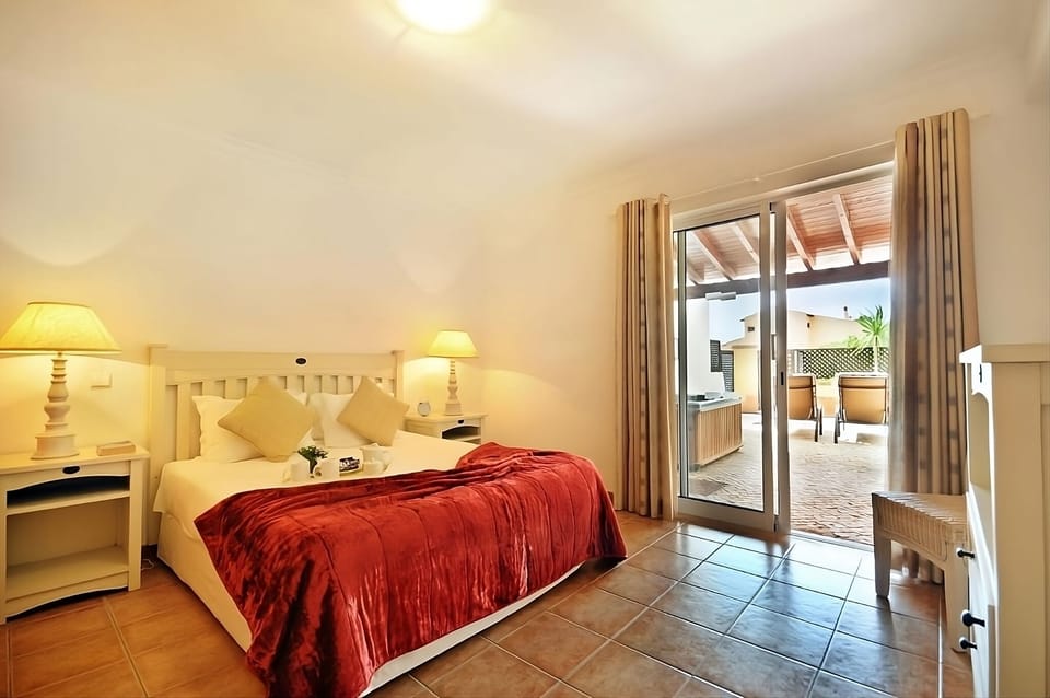 Sink into plush comfort, then stroll out to the terrace.