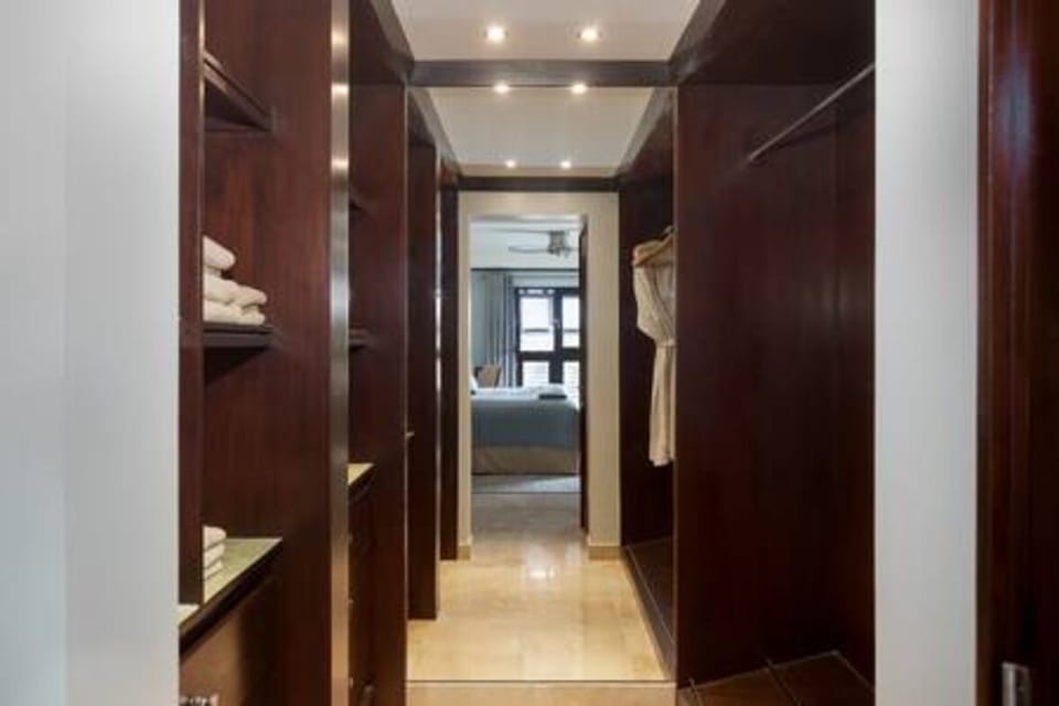 En suite shower room 2 is entered via the dressing room area and contains a walk in shower, basin and toilet.