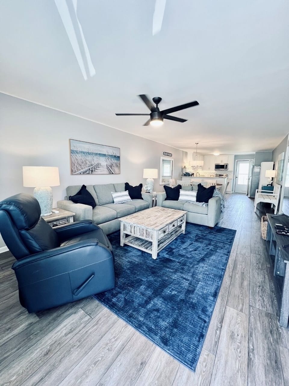 Open Layout Living room 