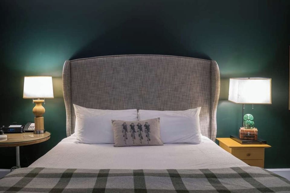 Bedroom. Interior and views may vary based on location and availability.