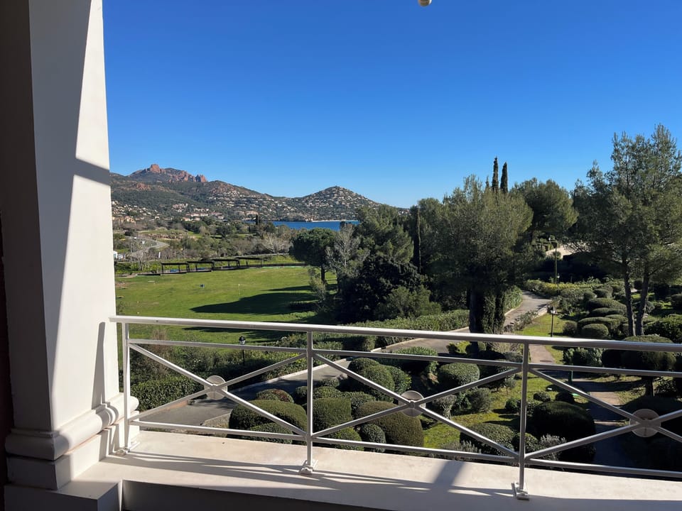 The view that you can enjoy from your balcony