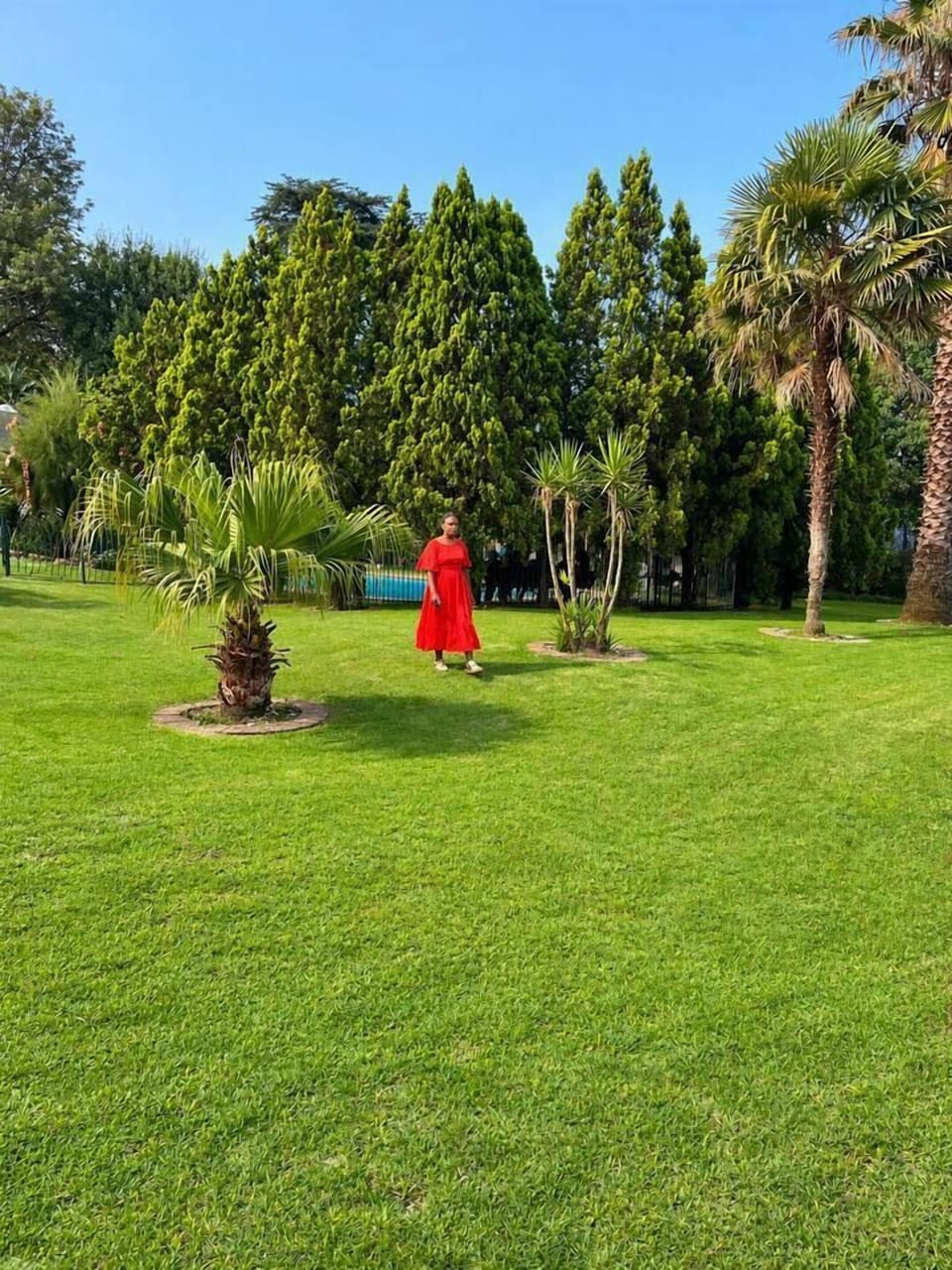 Expansive Manicured Garden