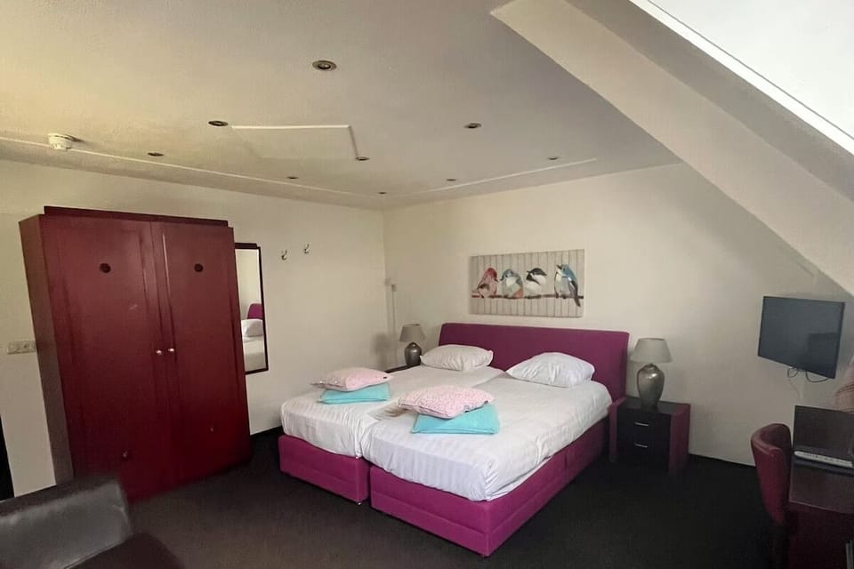 Bedroom. Interior and views may vary based on location and availability