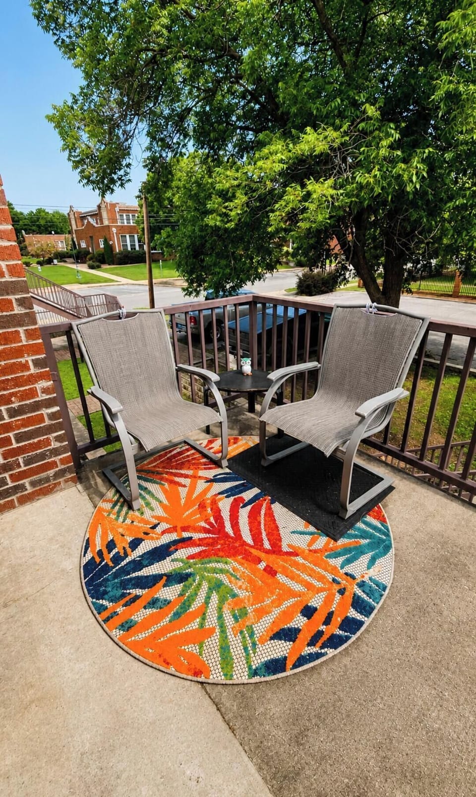 staircase, terrace patio, outdoor, property entrance
