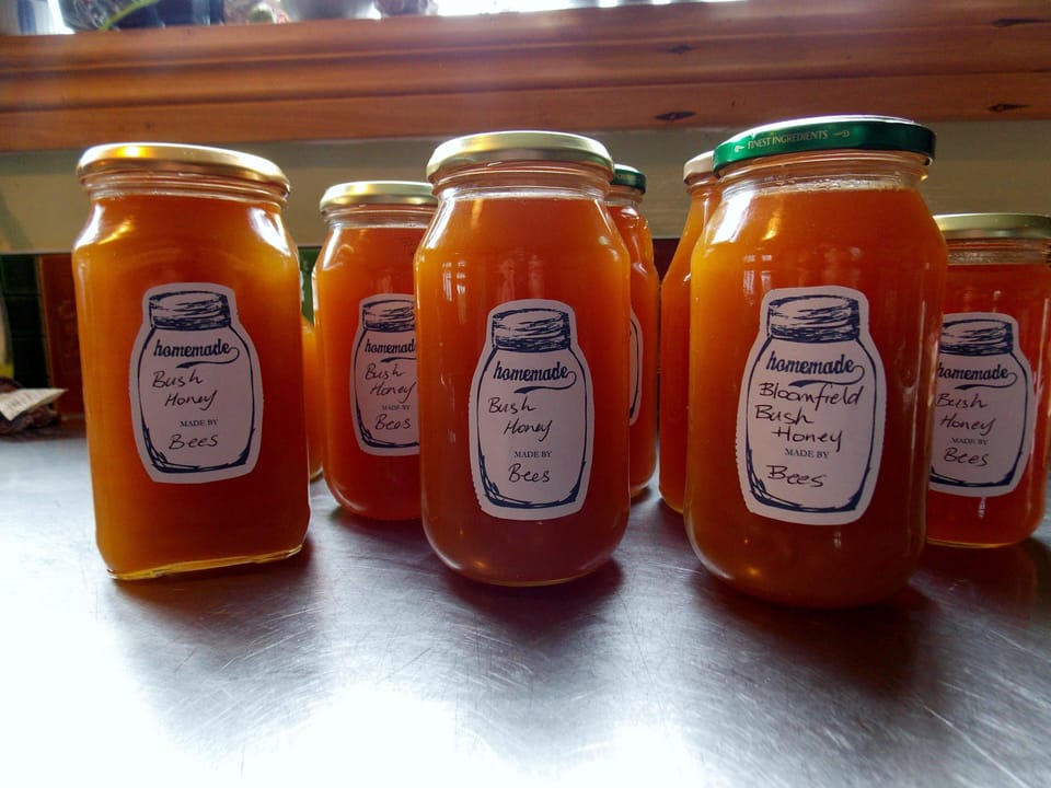 You are welcome to purchase some of our farm's honey.