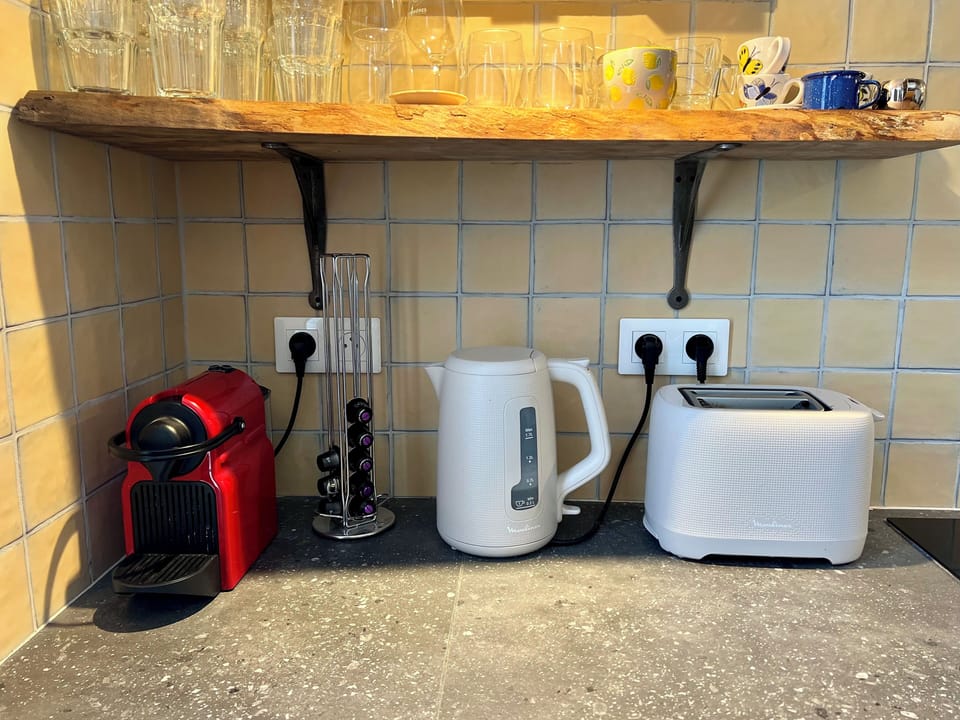 Well-equipped kitchen amenities