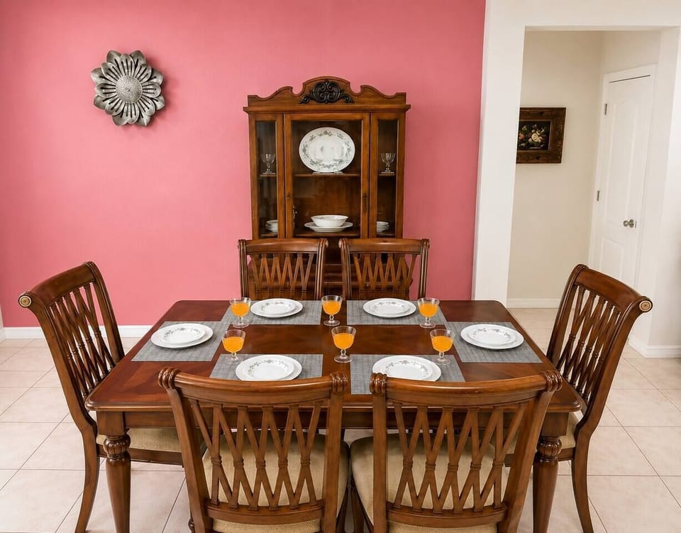 Dining Table with China cabinet