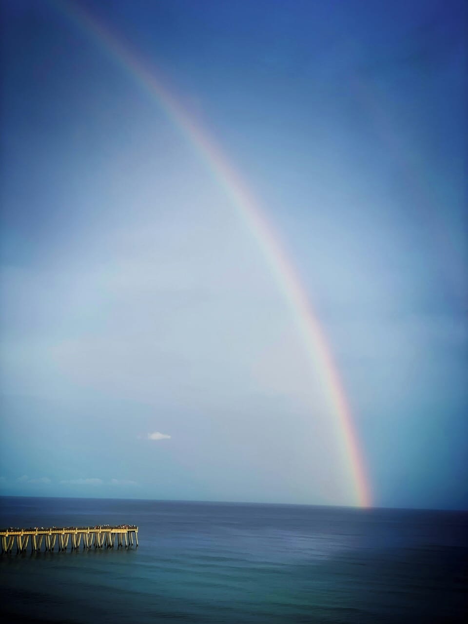 Rainbow over Navarre Beach