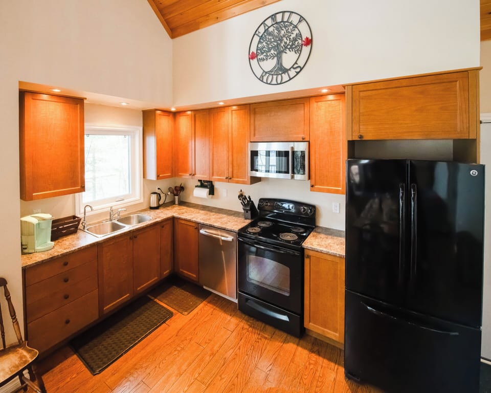 Fully equipped kitchen