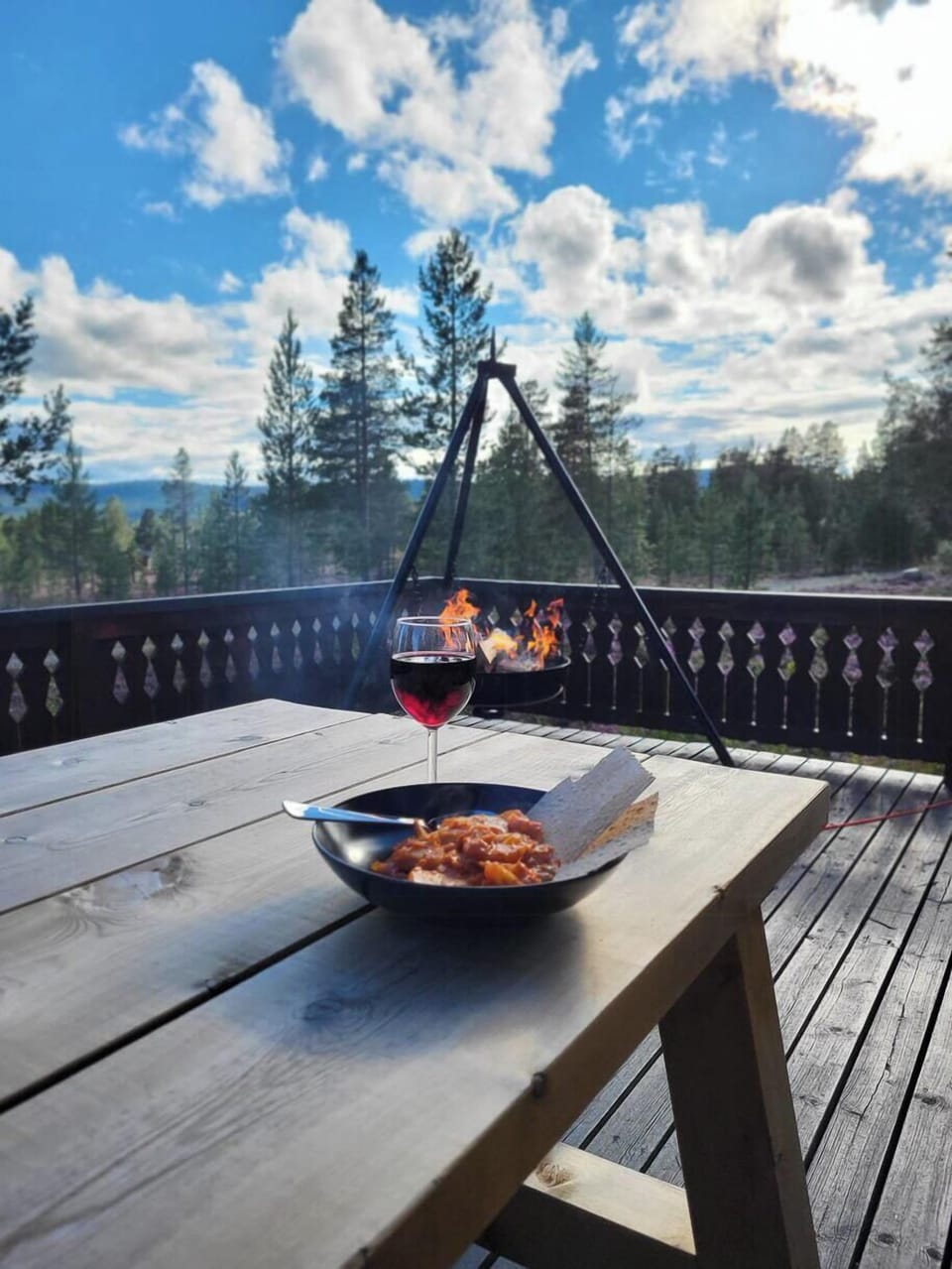 Outdoor dining