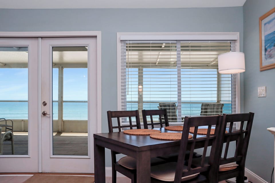 Beach Front Dining Area
