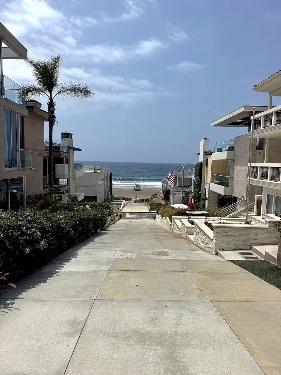 Corner of 30th Street walk street and Manhattan Avenue - one block to beach!