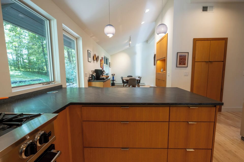 Kitchen looking towards Dinning Area
