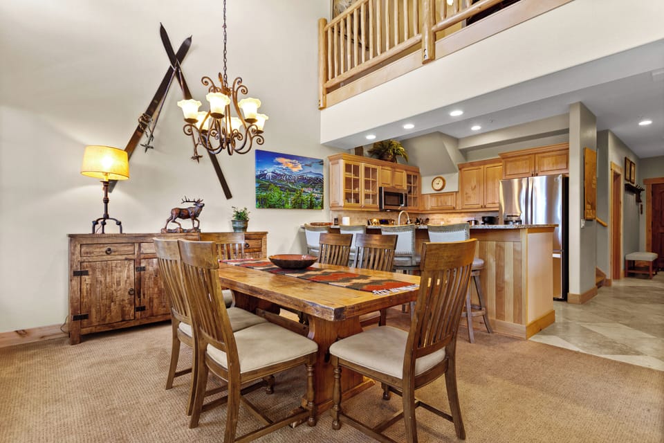 Gather together for dinners, games, and planning tomorrow’s adventures.
