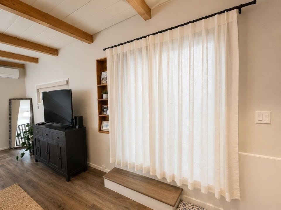 Cozy living space perfect for relaxing after a day out.