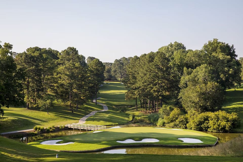 Soak up sweeping greens and tranquil views just steps away.