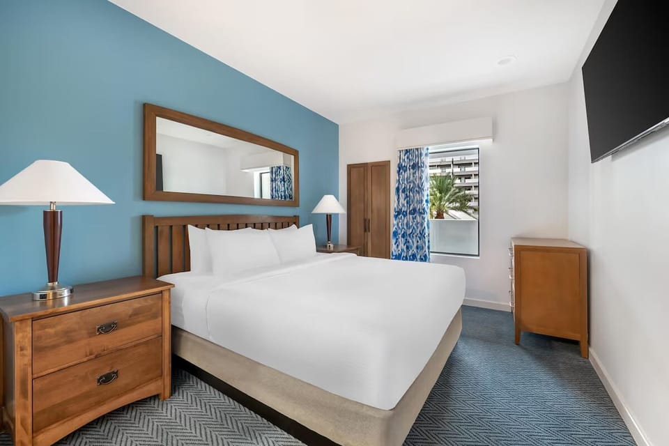Bedroom. Interior and views may vary based on location and availability.