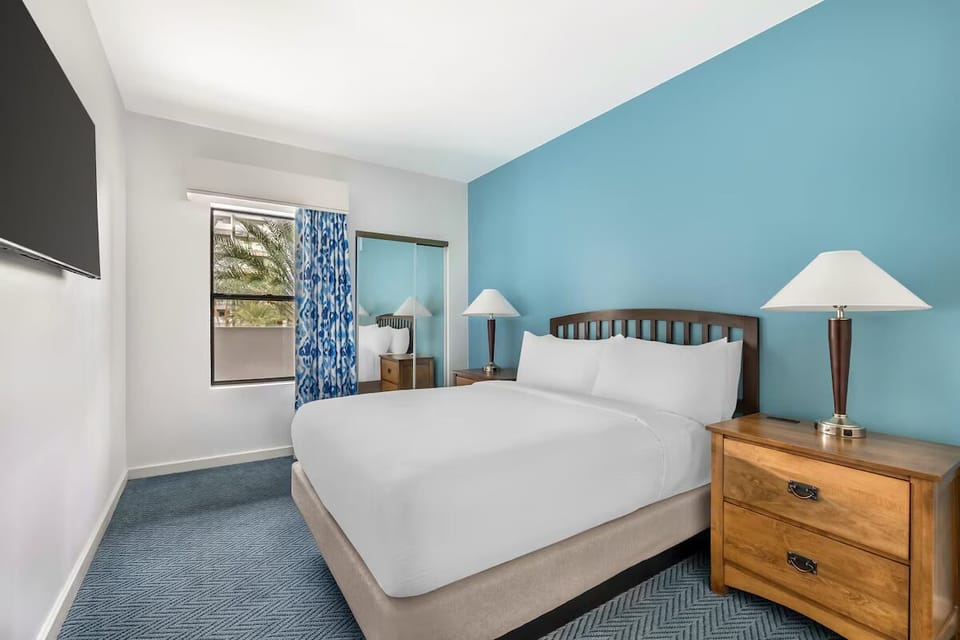 Bedroom. Interior and views may vary based on location and availability.